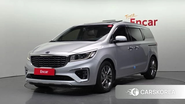 Kia The New Carnival 2018 Серебряный из Кореи