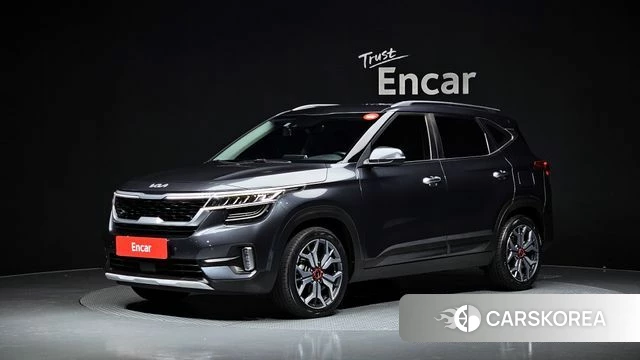 Kia Seltos 2021 Серый из Кореи