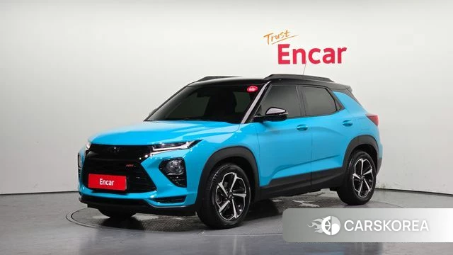 Chevrolet (GM Daewoo) Trailblazer 2021 Синий из Кореи