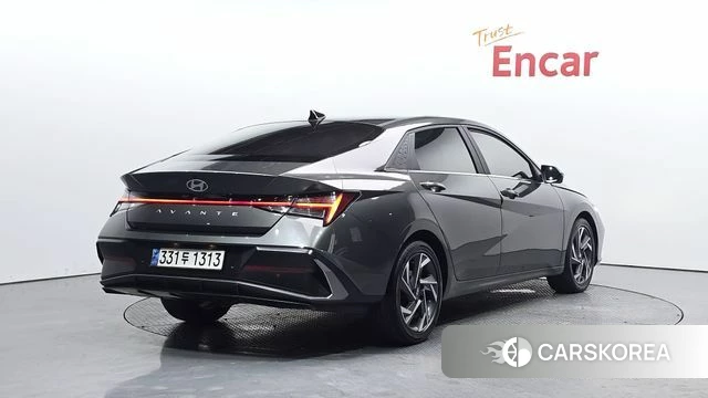 Hyundai The New Avante (CN7) 2023 Серый из Кореи