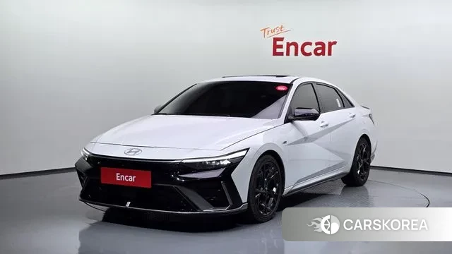 Hyundai The New Avante Hybrid (CN7) 2025 Белый из Кореи