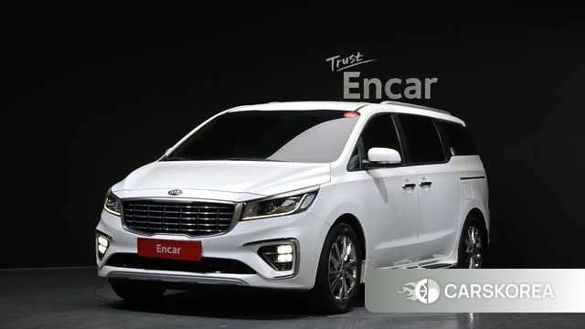 Kia The New Carnival 2018 Белый из Кореи