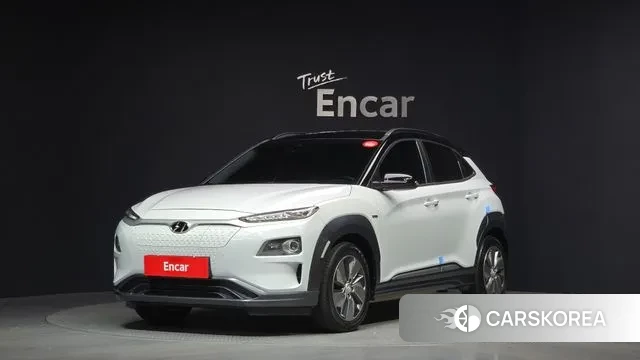 Hyundai Kona Electric 2019 Белый из Кореи