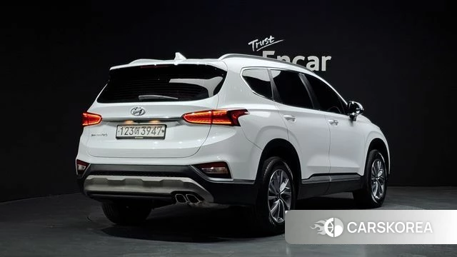 Hyundai Santa Fe TM 2020 Белый из Кореи