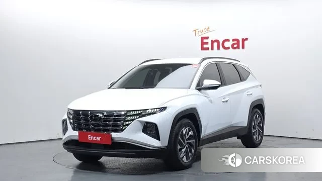 Hyundai Tucson Hybrid (NX4) 2022 Белый из Кореи