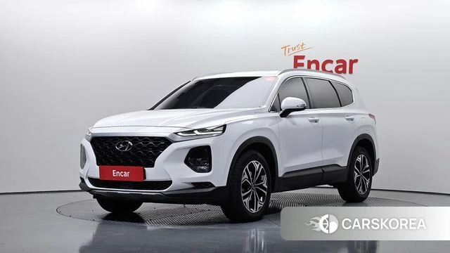 Hyundai Santa Fe TM 2019 Белый из Кореи