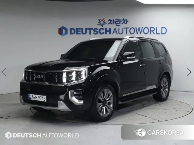 Kia Mohave Master 2023 Черный из Кореи