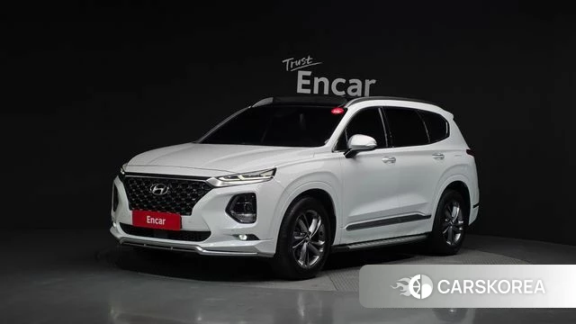 Hyundai Santa Fe TM 2018 Белый из Кореи