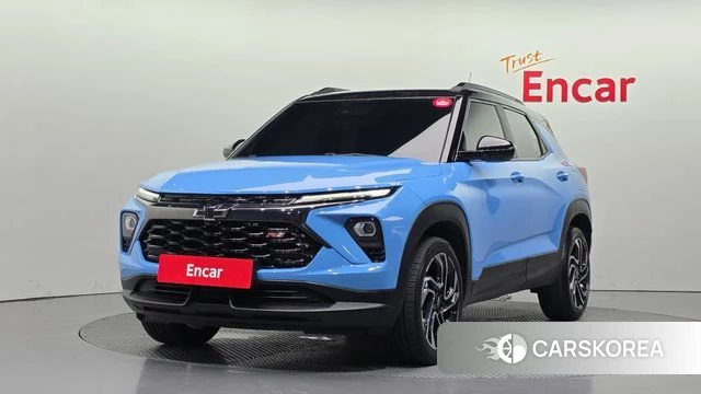 Chevrolet (GM Daewoo) The New Trail Blazer 2023 Небесно-голубой из Кореи