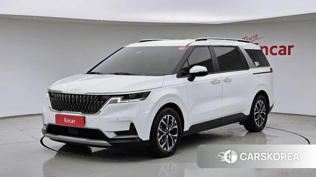 Kia Carnival 4th generation 2023 Белый из Кореи