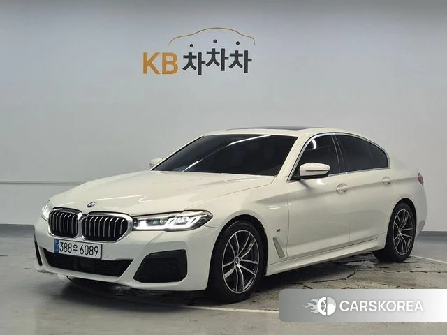 BMW 5 Series (G30) 2022 Белый из Кореи