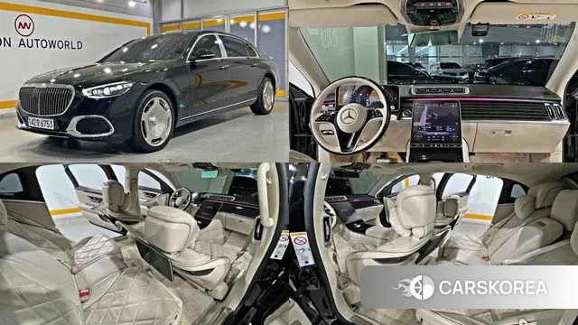 Mercedes-Benz S-Class W223 2021 Черный из Кореи