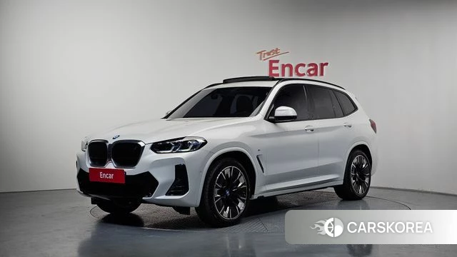 BMW iX3 2024 Белый из Кореи
