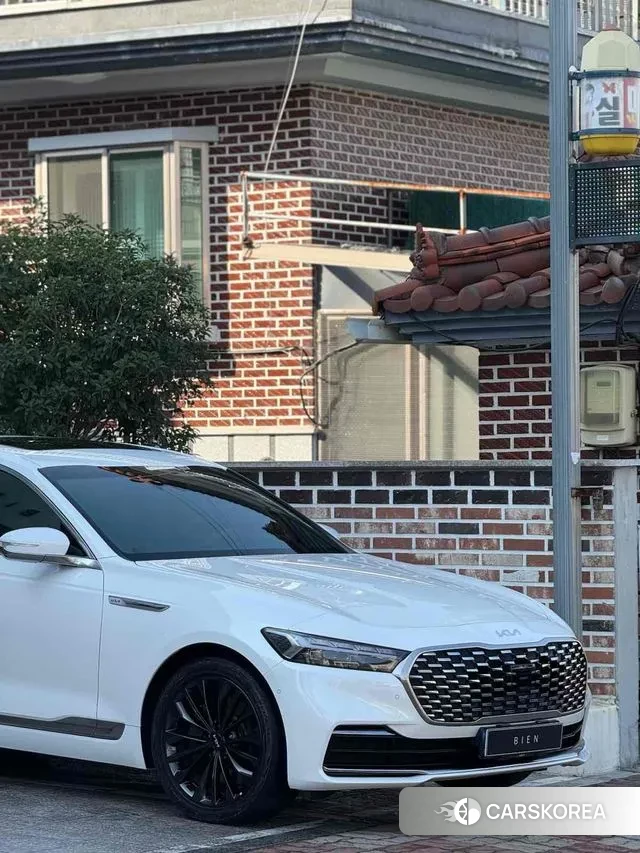 Kia The New K9 2nd generation 2024 Белый из Кореи