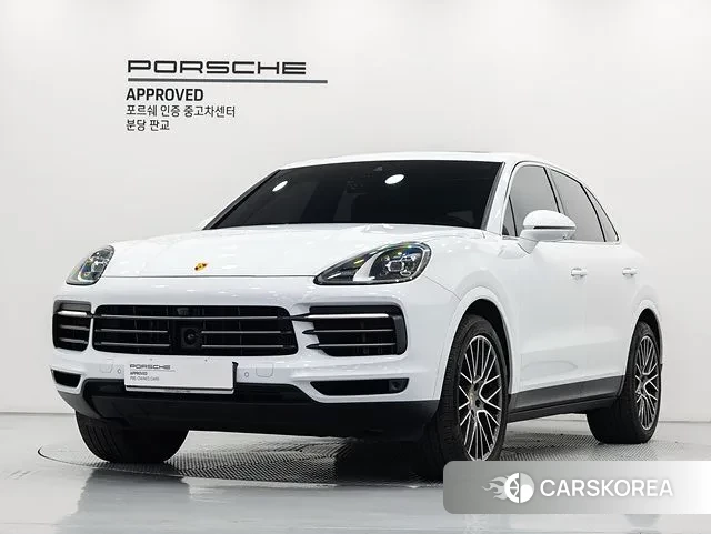Porsche Cayenne (PO536) 2023 Белый из Кореи