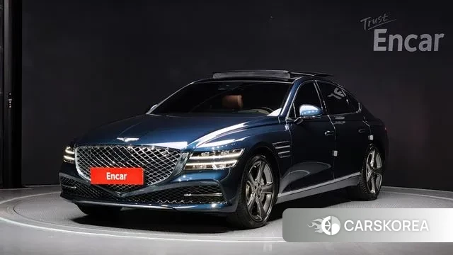 Genesis G80 (RG3) 2023 Темно-зеленый из Кореи