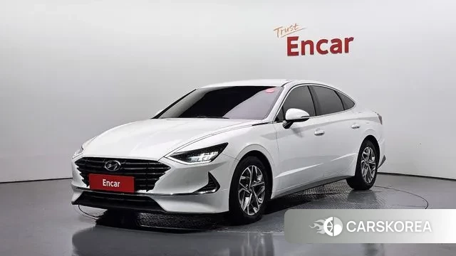Hyundai Sonata (DN8) 2019 Белый из Кореи