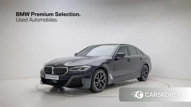 BMW 5 Series (G30) 2021 Черный из Кореи