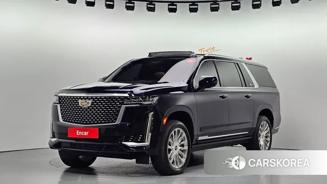 Cadillac Escalade 5th Generation 2021 Синий из Кореи