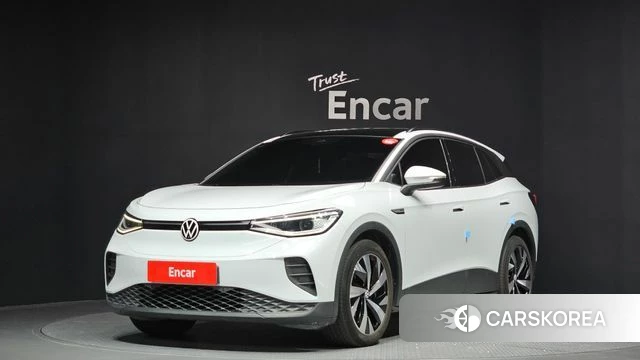 Volkswagen ID.4 2022 Белый из Кореи