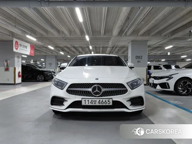 Mercedes-Benz CLS-Class C257 2021 Белый из Кореи