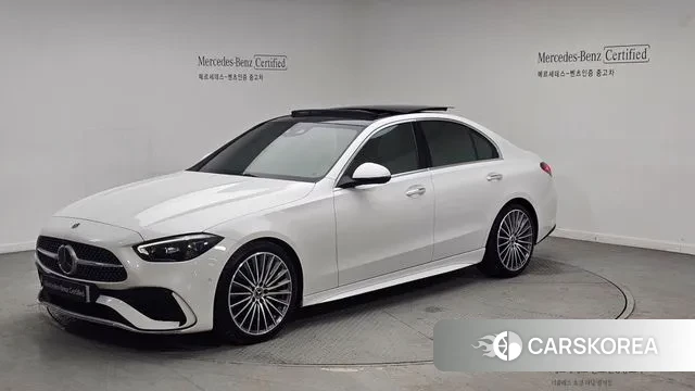 Mercedes-Benz C-Class W206 2023 Белый из Кореи