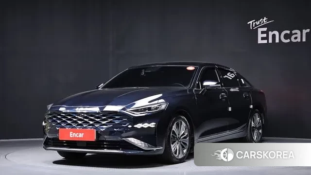 Kia K8 2021 Синий из Кореи