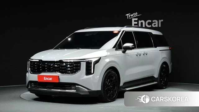 Kia The New Carnival 4th Generation 2024 Серебристо-серый из Кореи