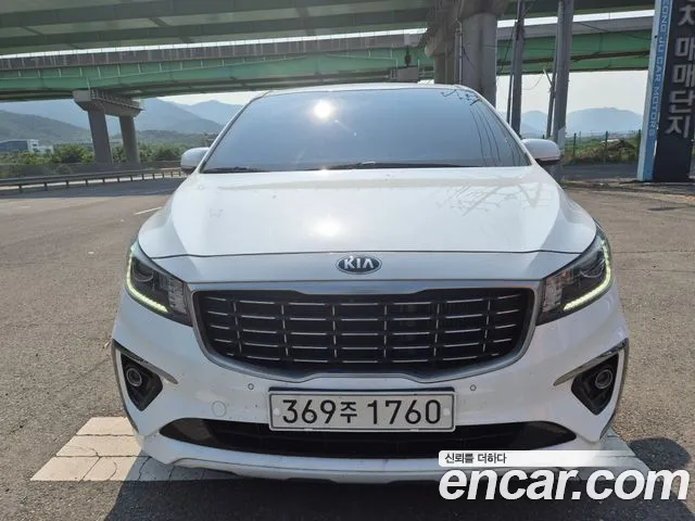 Kia The New Carnival 2019 Жемчужный цвет из Кореи