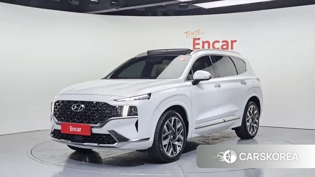 Hyundai The New Santa Fe 2021 Белый из Кореи