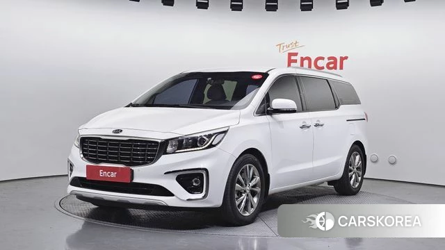 Kia The New Carnival 2020 Белый из Кореи