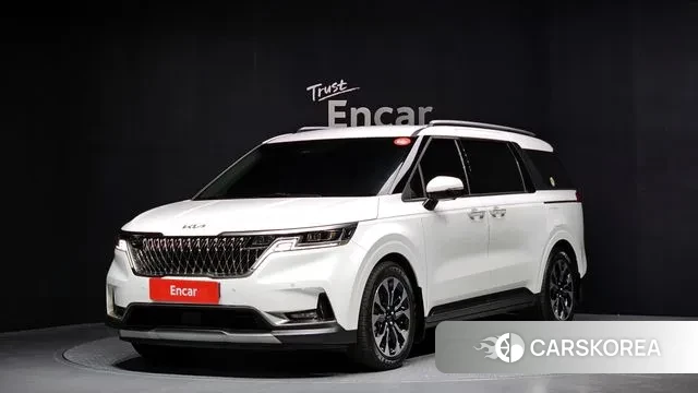 Kia Carnival 4th generation 2022 Белый из Кореи