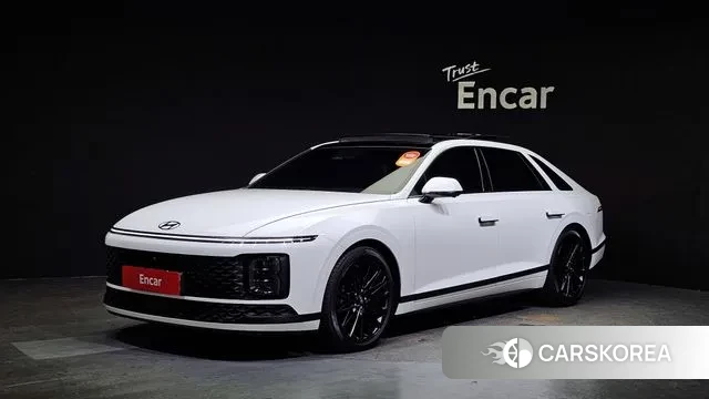 Hyundai Grandeur Hybrid (GN7) 2023 Белый из Кореи