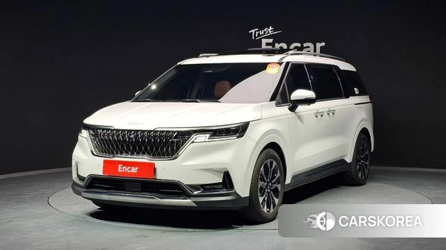 Kia Carnival 4th generation 2022 Белый из Кореи