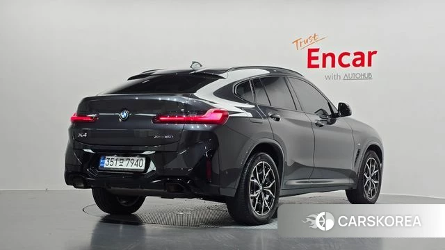 BMW X4 (G02) 2022 Серый из Кореи