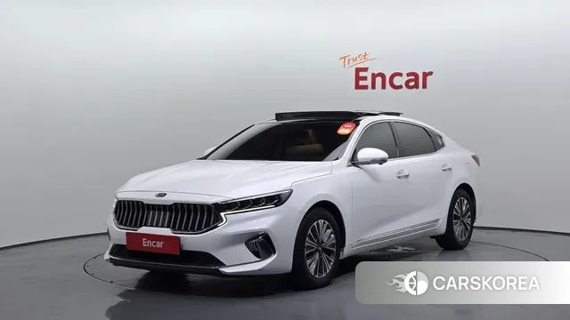 Kia K7 Premier Hybrid 2020 Белый из Кореи