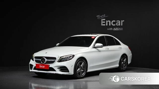 Mercedes-Benz C-Class W205 2021 Белый из Кореи