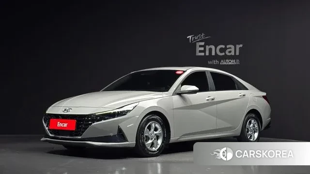 Hyundai Avante (CN7) 2020 Серебристо-серый из Кореи