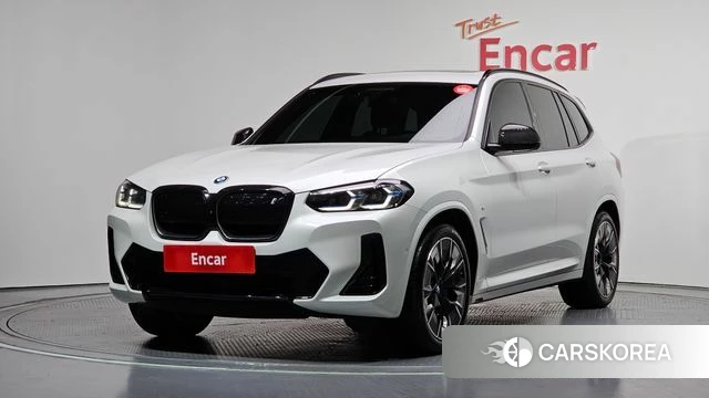 BMW iX3 2024 Белый из Кореи