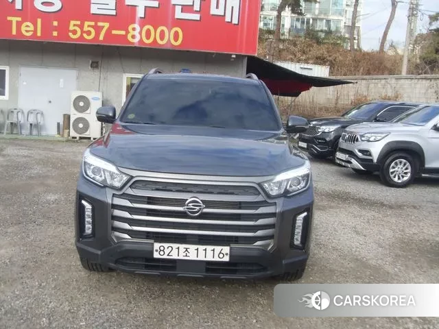 Ssangyong The New Rexton Sport 2022 Серый из Кореи