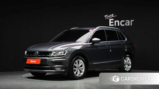 Volkswagen Tiguan second Generation 2020 Серый из Кореи