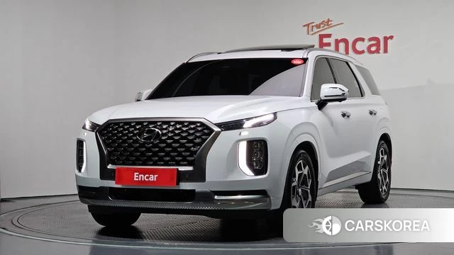 Hyundai Palisade 2022 Белый из Кореи