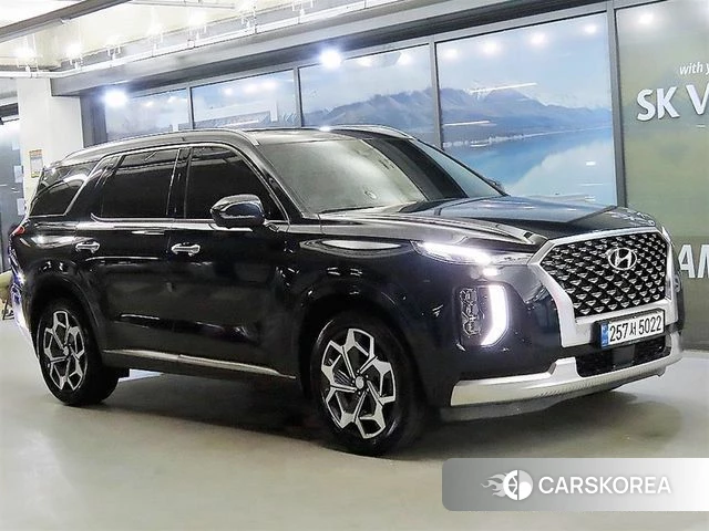 Hyundai Palisade 2021 Синий из Кореи