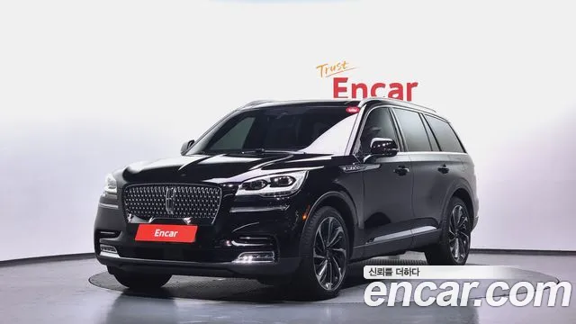 Lincoln Aviator 2nd generation 2022 Черный из Кореи