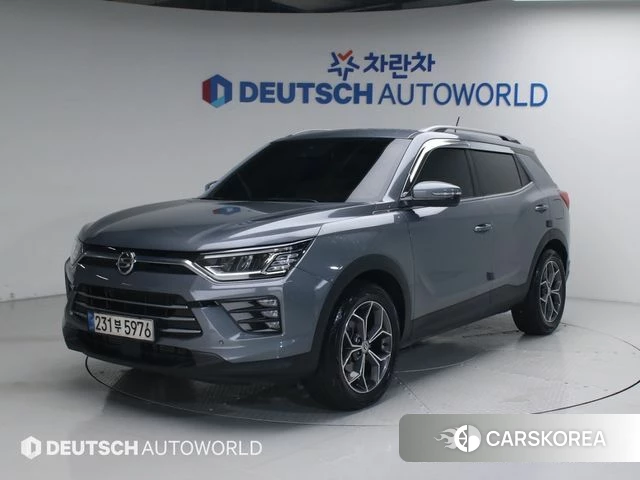 Ssangyong Beautiful Korando 2022 Серый из Кореи