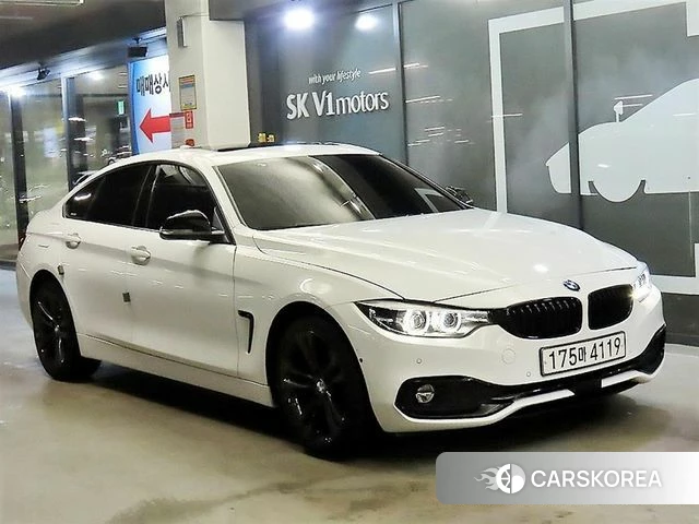 BMW 4 Series (F32) 2020 Белый из Кореи