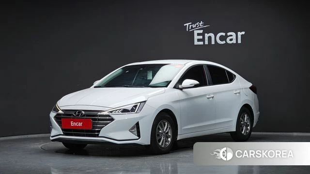 Hyundai The New Avante AD 2020 Белый из Кореи