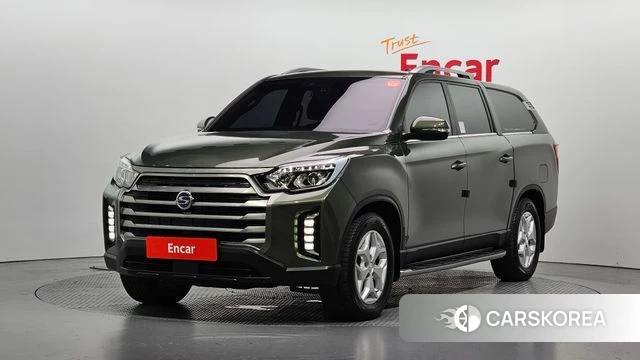Ssangyong The New Rexton Sport 2021 Светло-зеленый из Кореи