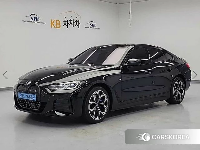 BMW i4 2023 Черный из Кореи