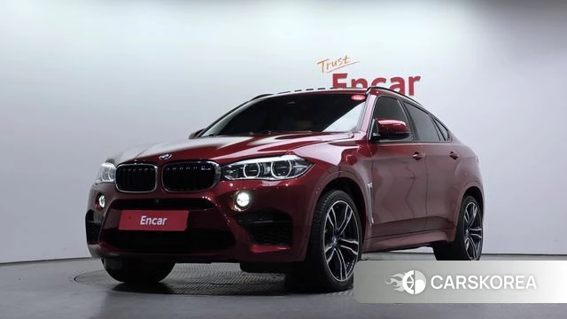 BMW X6M (F16) 2019 Красный из Кореи